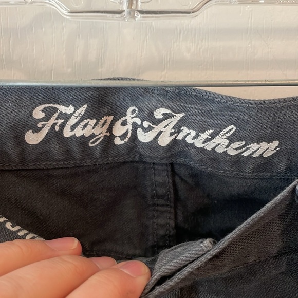 Flag & Anthem 36/30 grey jeans preppy workwear western event night fall winter - Picture 2 of 6